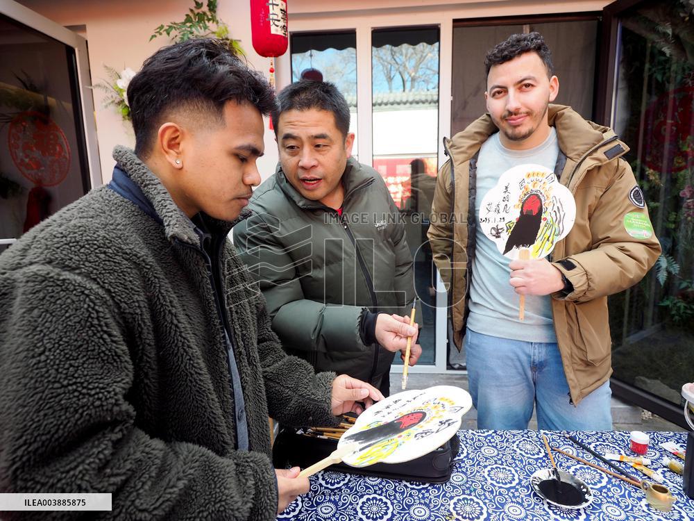 Lunar New Year Cultural Temple Fair Warm-up in Beijing