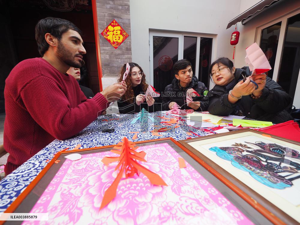 Lunar New Year Cultural Temple Fair Warm-up in Beijing