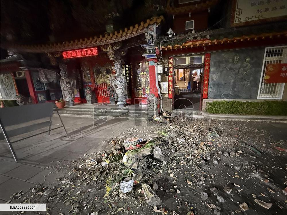 27 Injured After M6.2 Earthquake Hits China's Taiwan