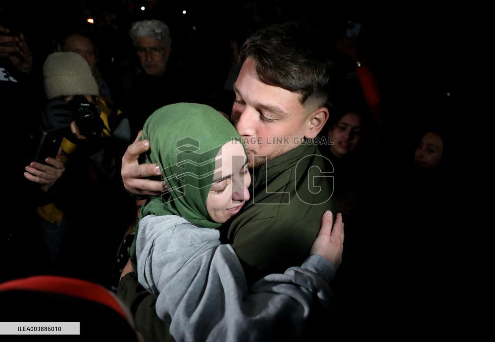 Released Palestinian Prisoners - West Bank