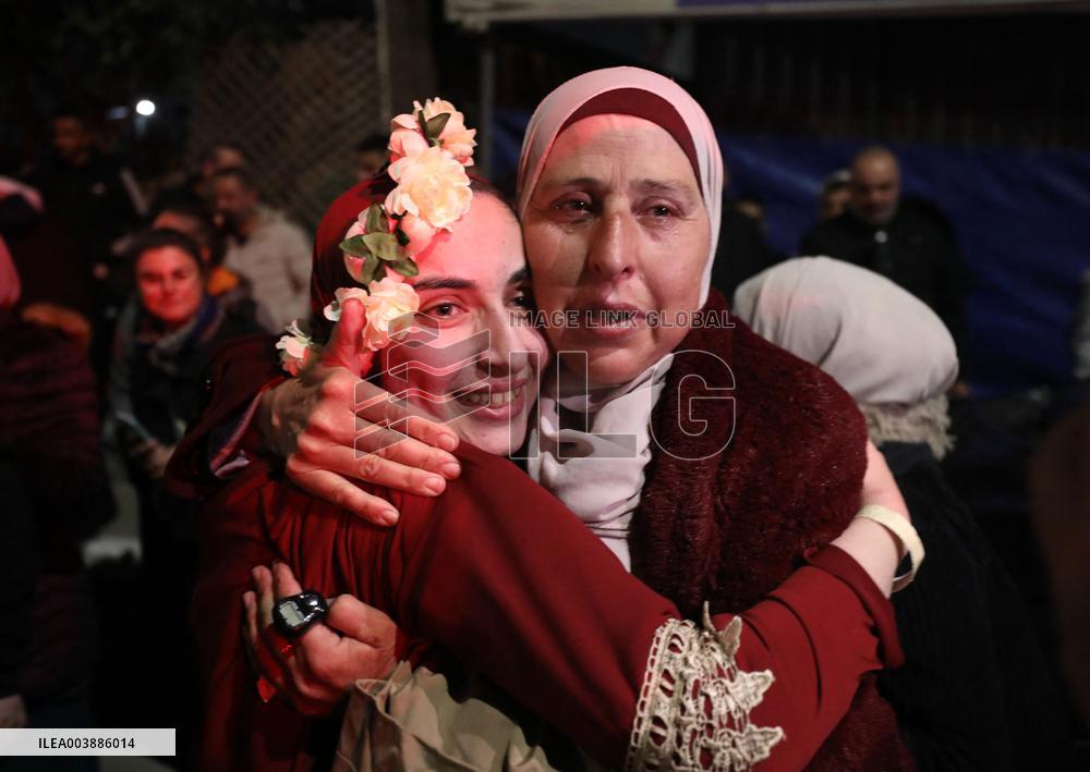 Released Palestinian Prisoners - West Bank