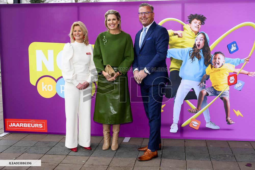 Queen Maxima Opens The National Education Exhibition - Utrecht