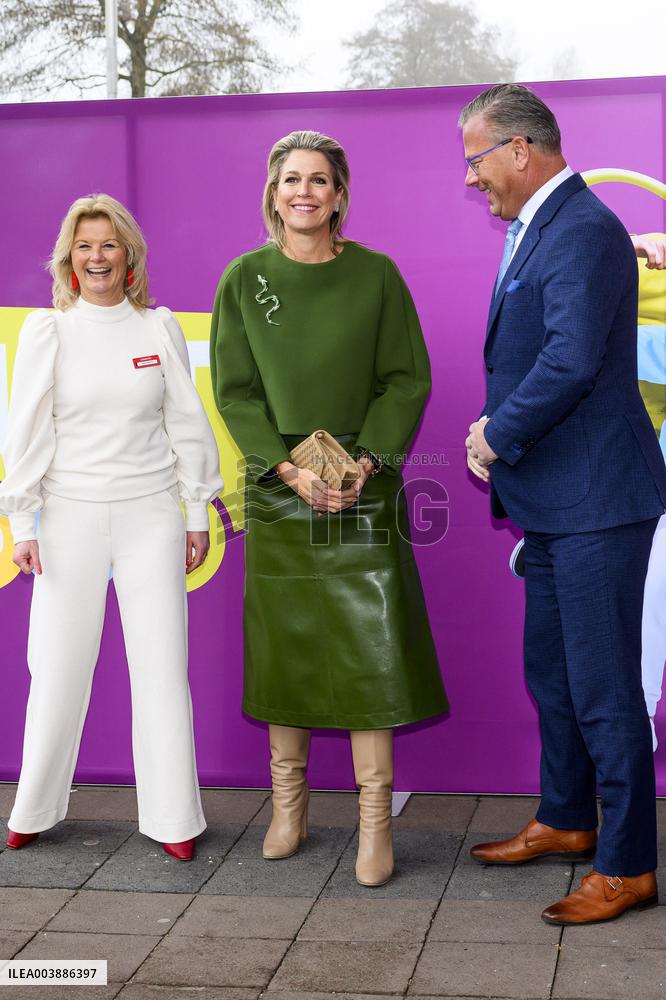 Queen Maxima Opens The National Education Exhibition - Utrecht