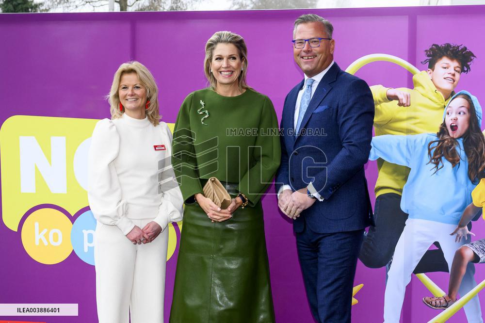 Queen Maxima Opens The National Education Exhibition - Utrecht