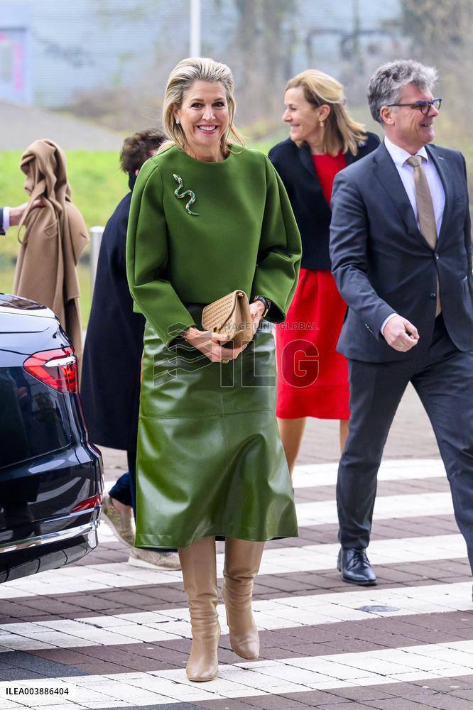 Queen Maxima Opens The National Education Exhibition - Utrecht