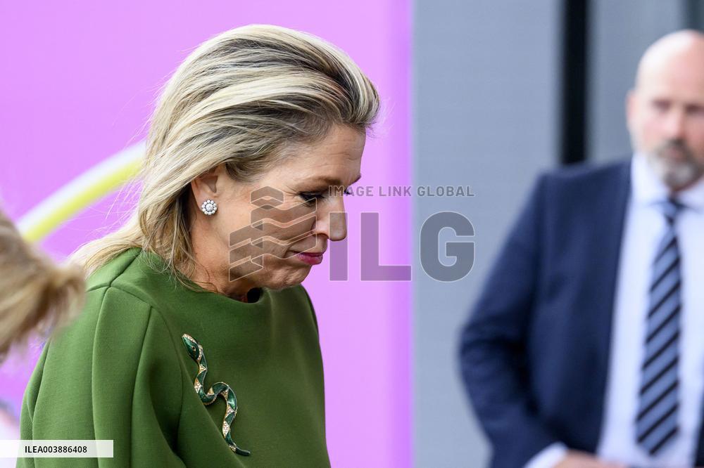 Queen Maxima Opens The National Education Exhibition - Utrecht