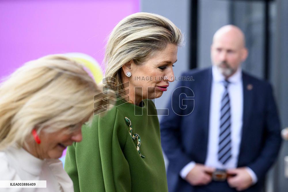 Queen Maxima Opens The National Education Exhibition - Utrecht