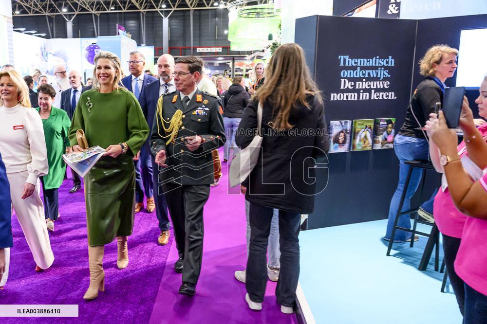 Queen Maxima Opens The National Education Exhibition - Utrecht