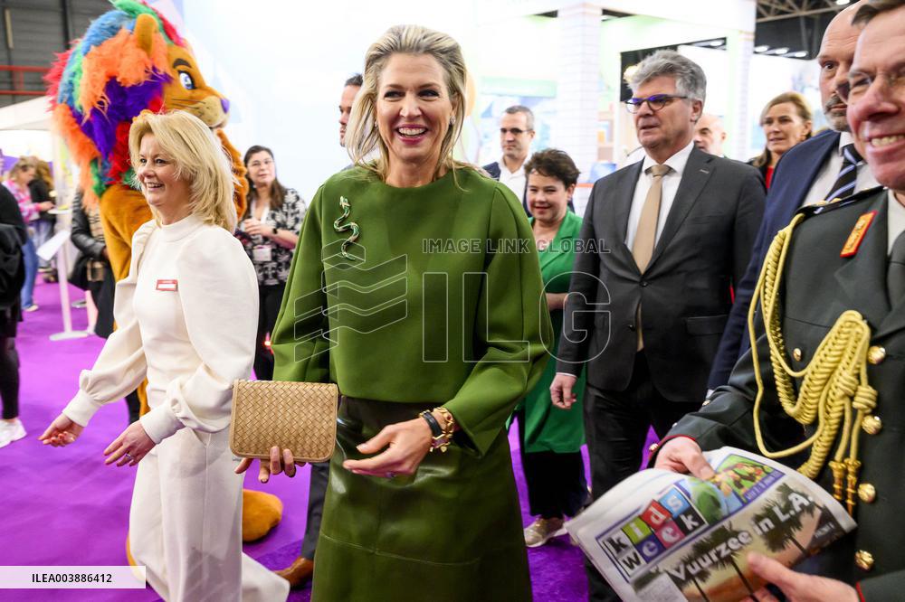 Queen Maxima Opens The National Education Exhibition - Utrecht