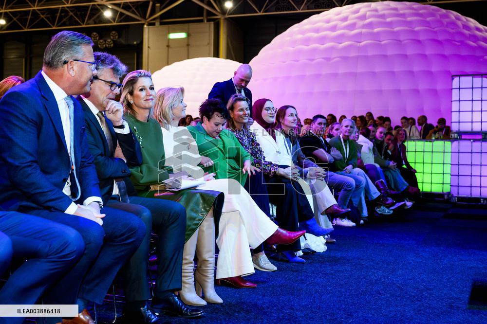 Queen Maxima Opens The National Education Exhibition - Utrecht