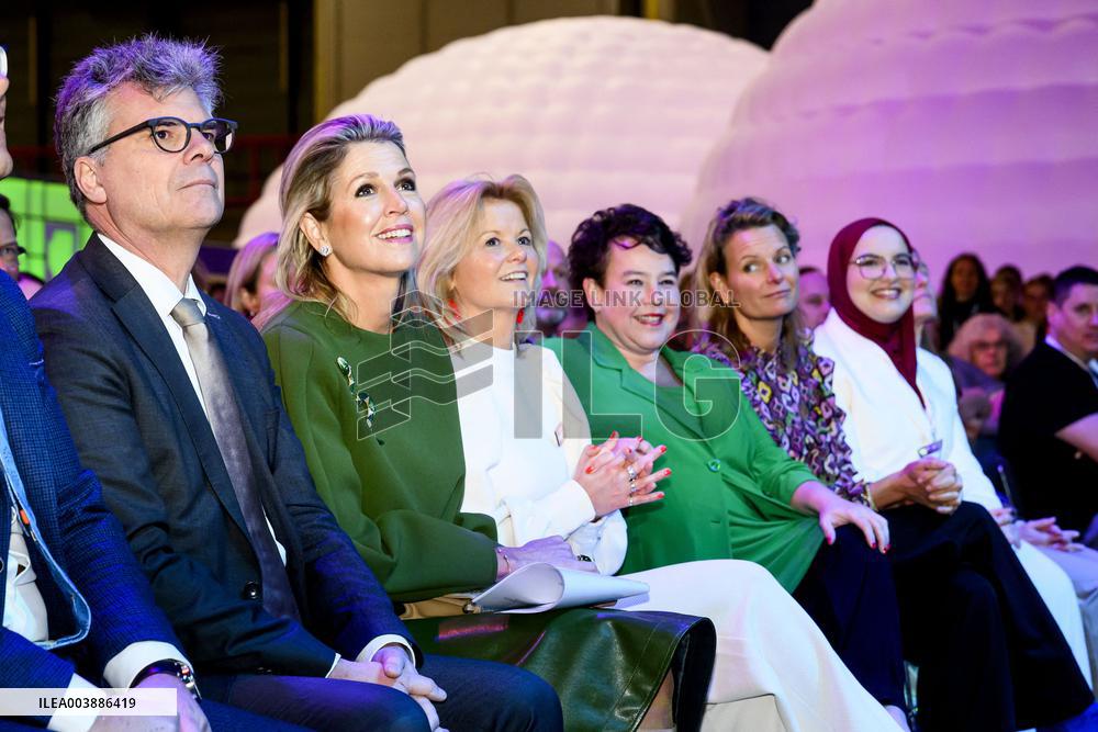 Queen Maxima Opens The National Education Exhibition - Utrecht