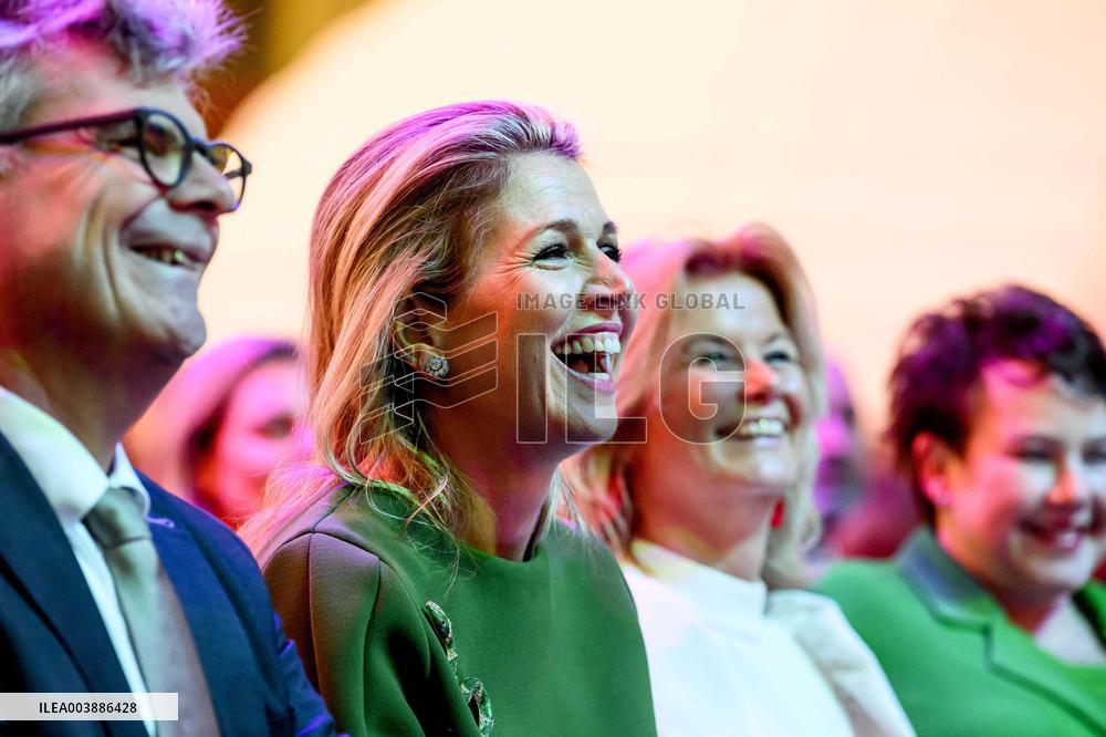 Queen Maxima Opens The National Education Exhibition - Utrecht