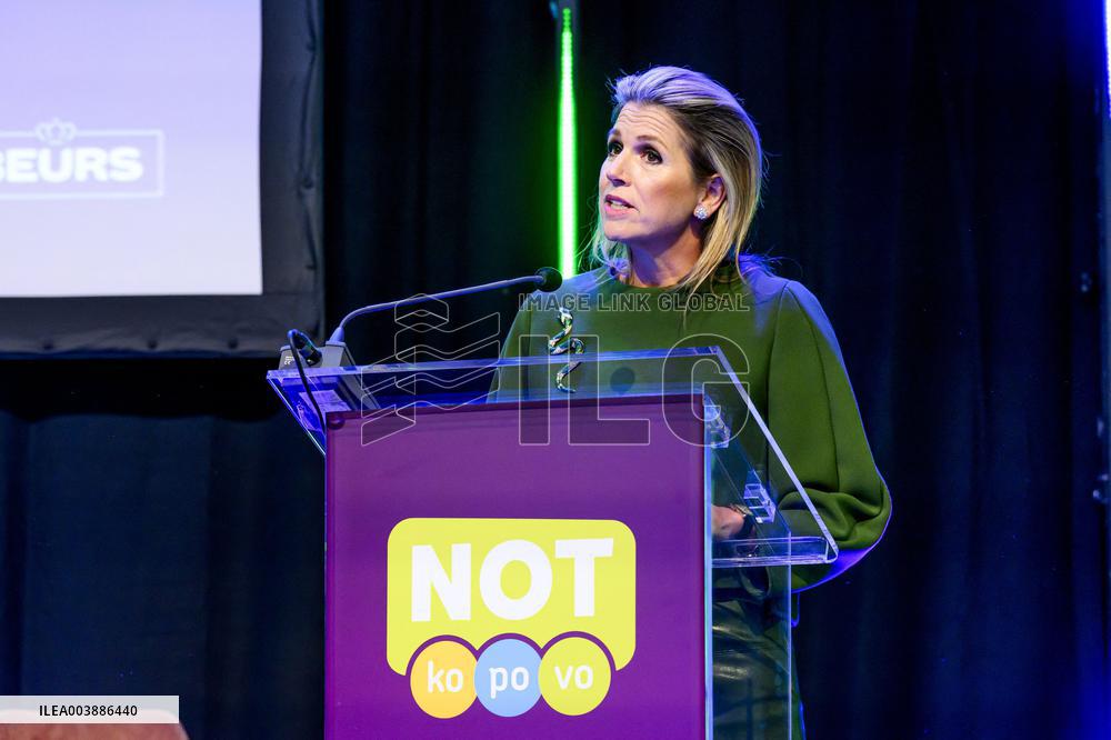 Queen Maxima Opens The National Education Exhibition - Utrecht