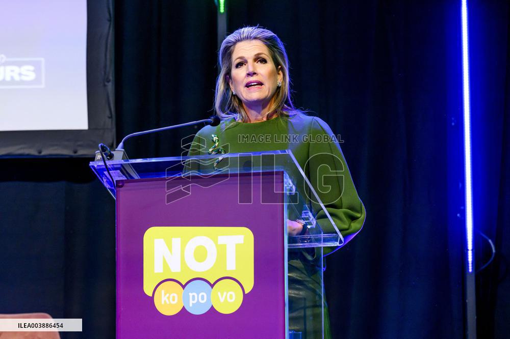 Queen Maxima Opens The National Education Exhibition - Utrecht