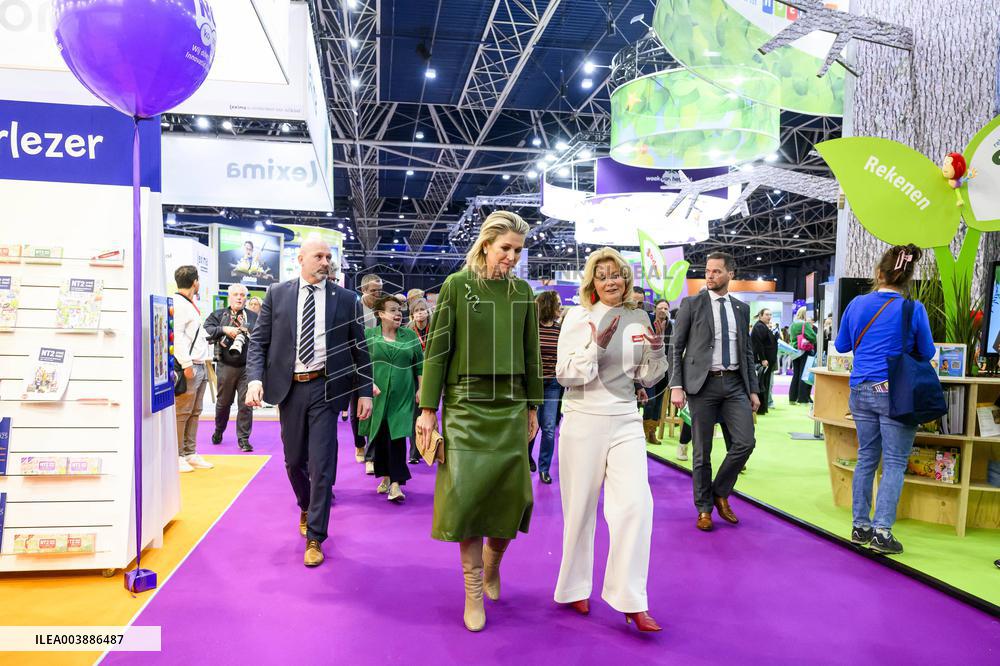 Queen Maxima Opens The National Education Exhibition - Utrecht