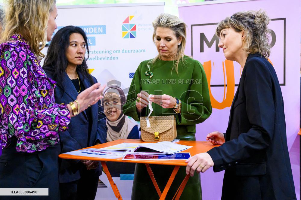 Queen Maxima Opens The National Education Exhibition - Utrecht