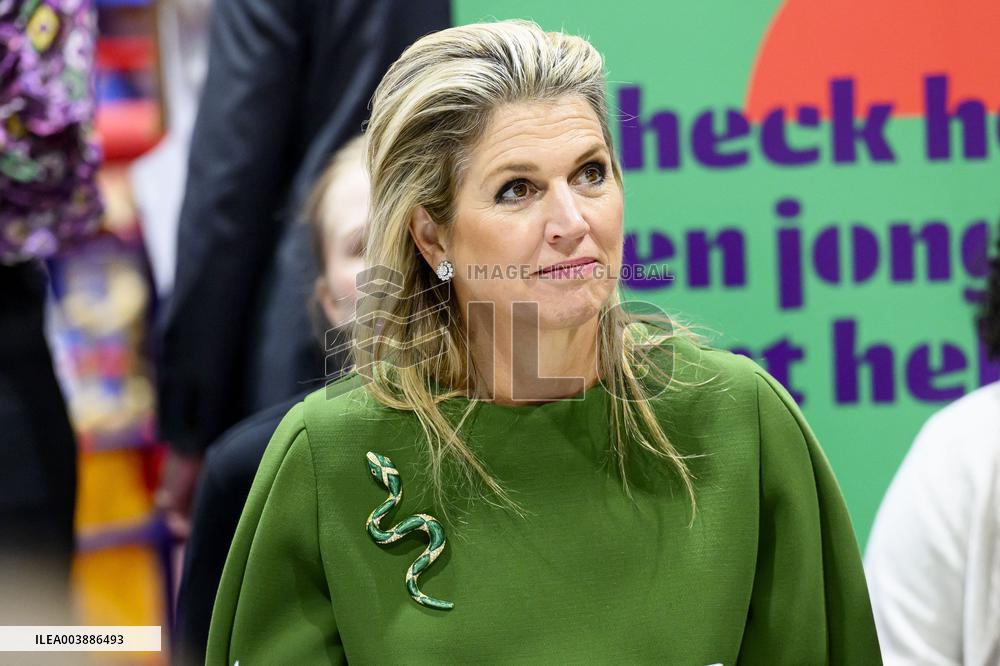 Queen Maxima Opens The National Education Exhibition - Utrecht