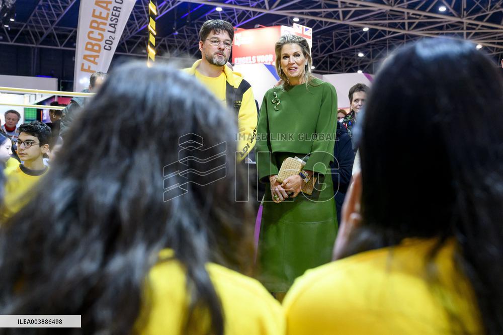 Queen Maxima Opens The National Education Exhibition - Utrecht