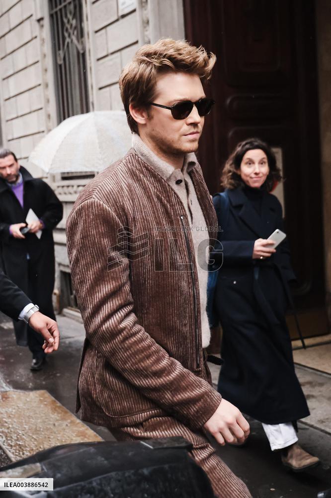 MFW - Giorgio Armani Arrivals