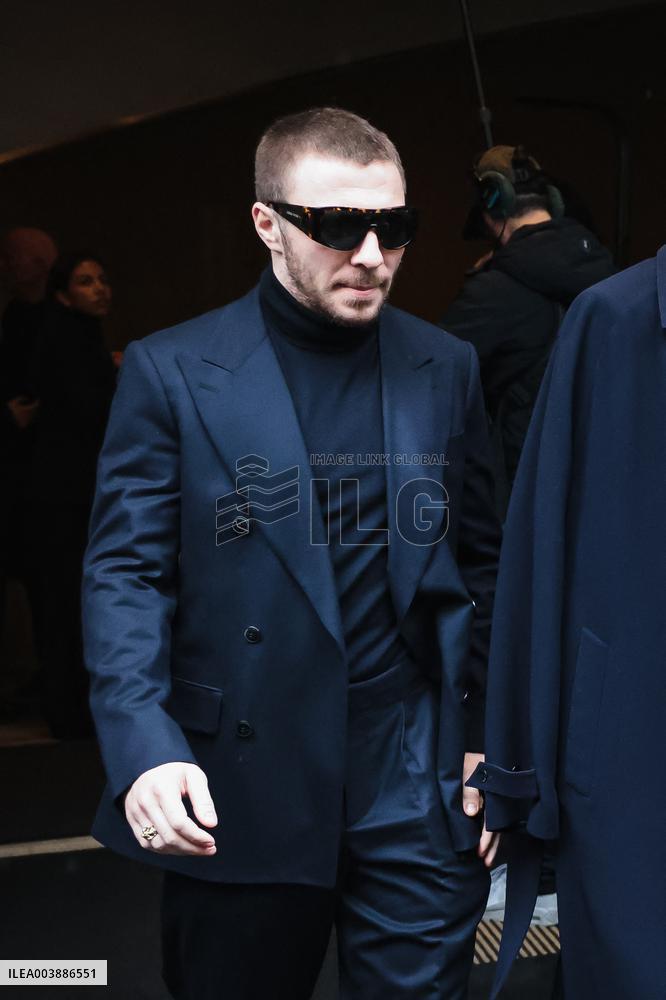 MFW - Giorgio Armani Arrivals