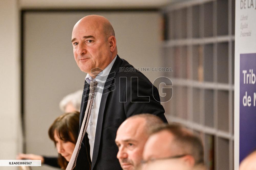 Press Conference on Drug Trafficking - Marseille