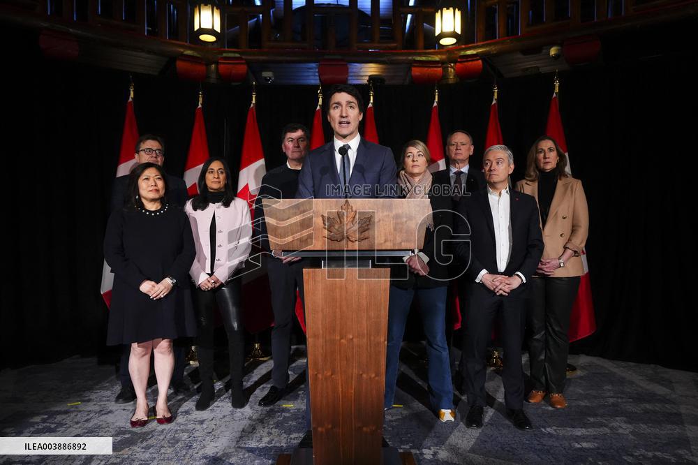Trudeau Press Conference - Quebec