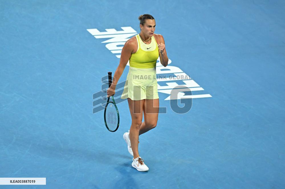 Australian Open - Sabalenka Defeats Pavlyuchenkova In Womens Quarter-Final
