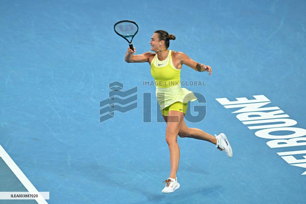 Australian Open - Sabalenka Defeats Pavlyuchenkova In Womens Quarter-Final
