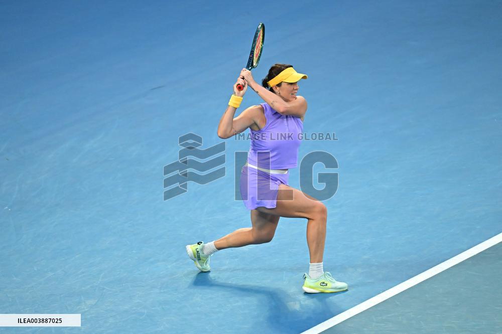 Australian Open - Sabalenka Defeats Pavlyuchenkova In Womens Quarter-Final