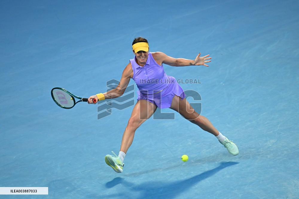 Australian Open - Sabalenka Defeats Pavlyuchenkova In Womens Quarter-Final