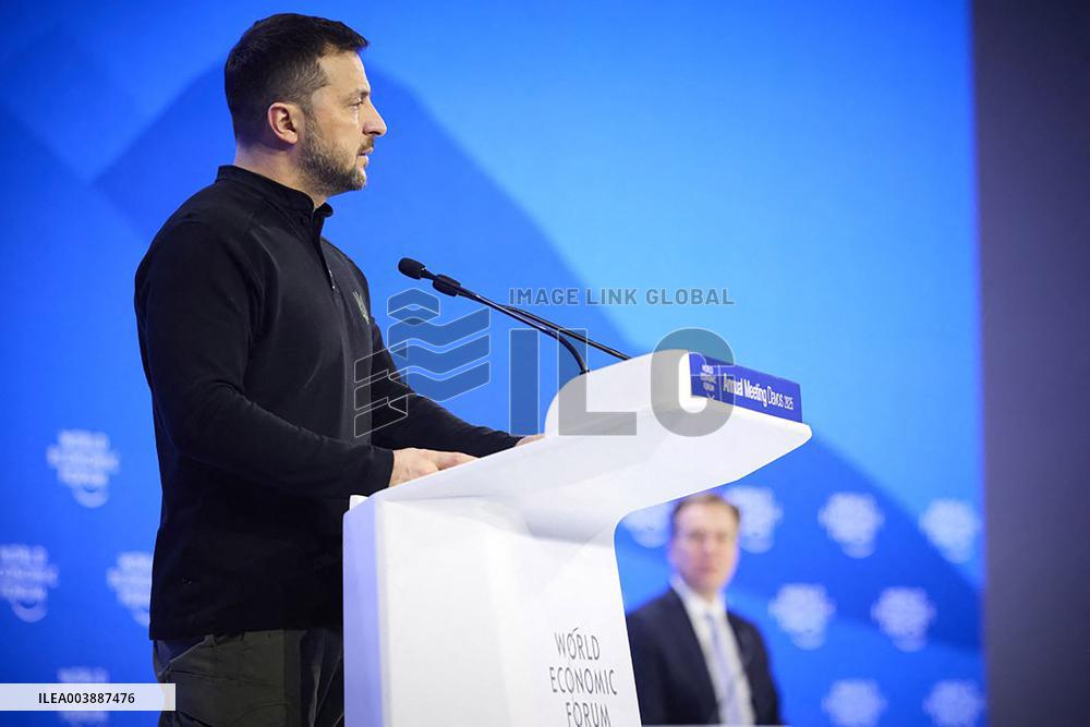 Zelensky At WEF - Davos