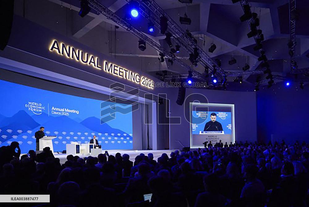 Zelensky At WEF - Davos