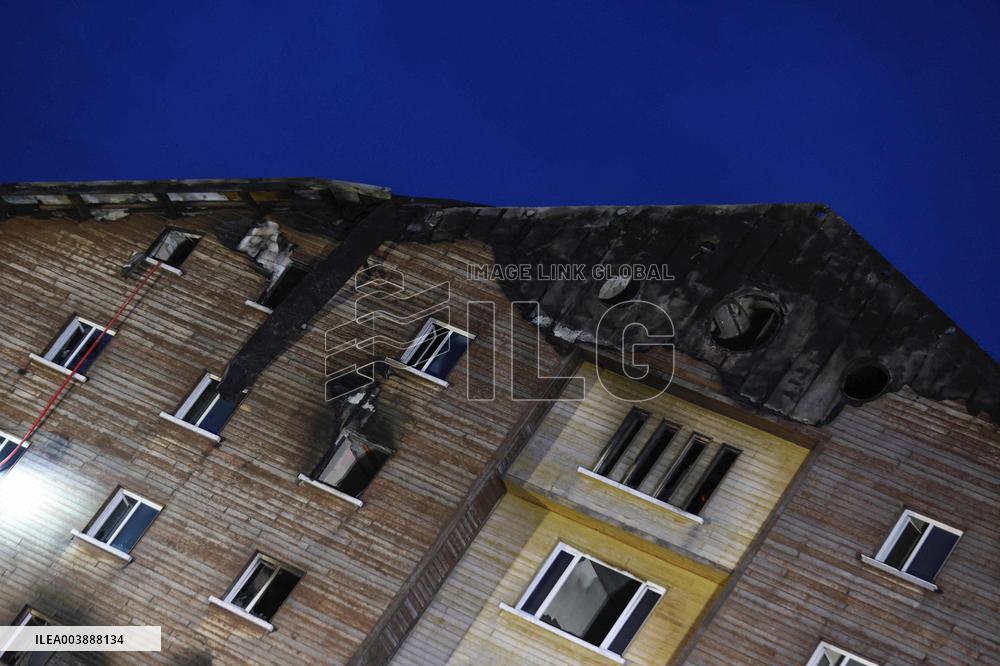 Death Toll Rises To 66 In Ski Resort Hotel Fire In Bolu