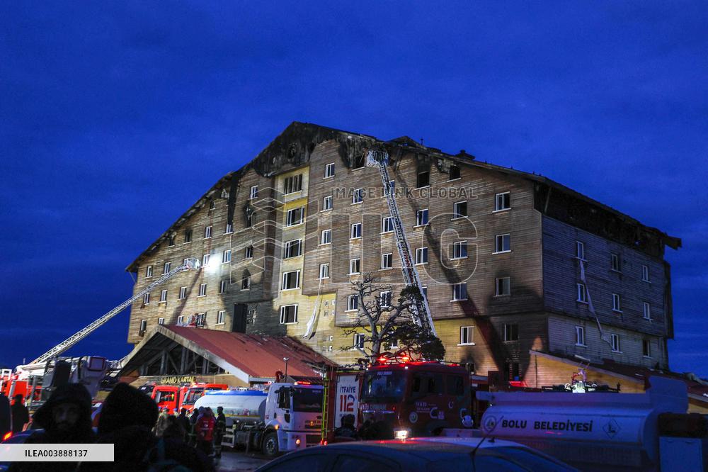 Death Toll Rises To 66 In Ski Resort Hotel Fire In Bolu