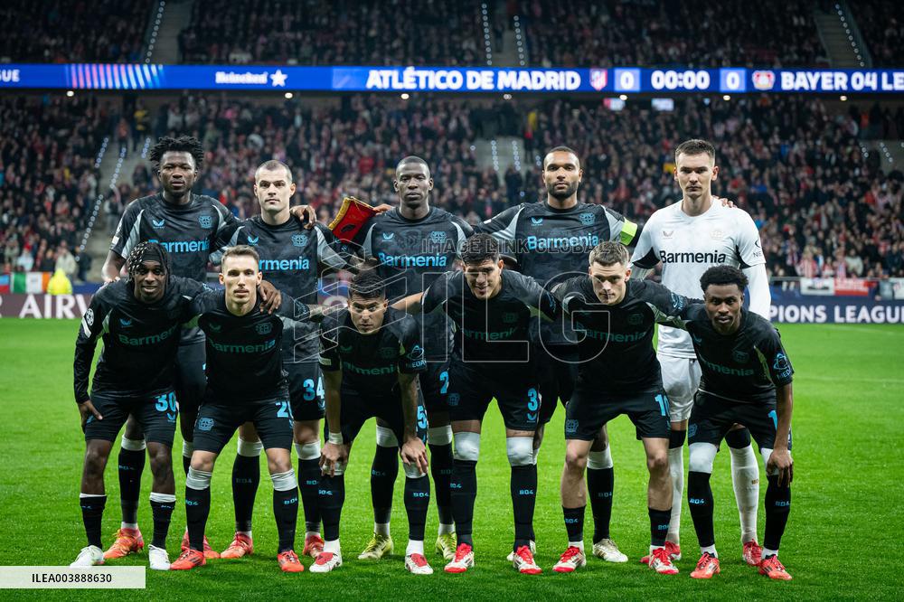 CALCIO - UEFA Champions League - Atletico Madrid vs Bayer Leverkusen