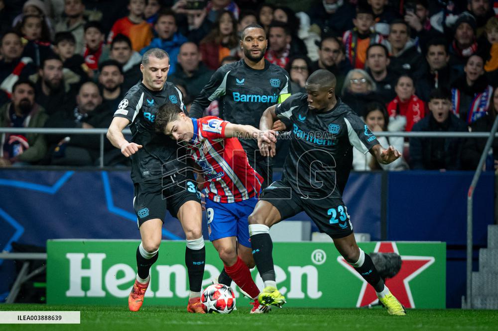 CALCIO - UEFA Champions League - Atletico Madrid vs Bayer Leverkusen