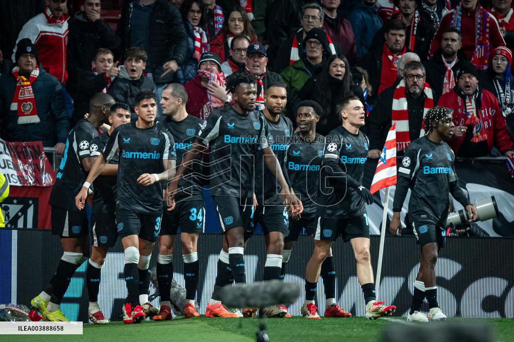 CALCIO - UEFA Champions League - Atletico Madrid vs Bayer Leverkusen