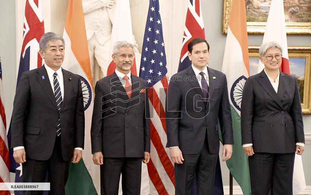 Quad talks in Washington