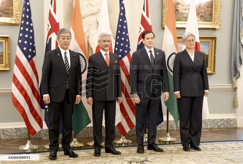 Quad talks in Washington