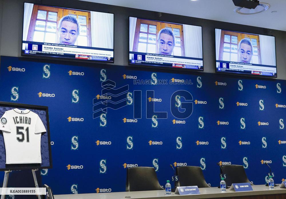 Baseball: Ichiro becomes 1st Asian elected to U.S. Hall of Fame