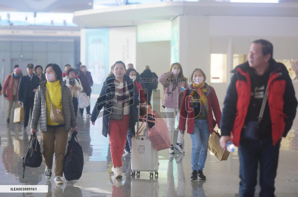 Spring Festival Travel Flight in Hangzhou