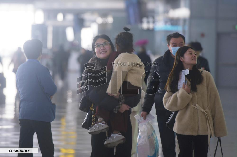 Spring Festival Travel Flight in Hangzhou