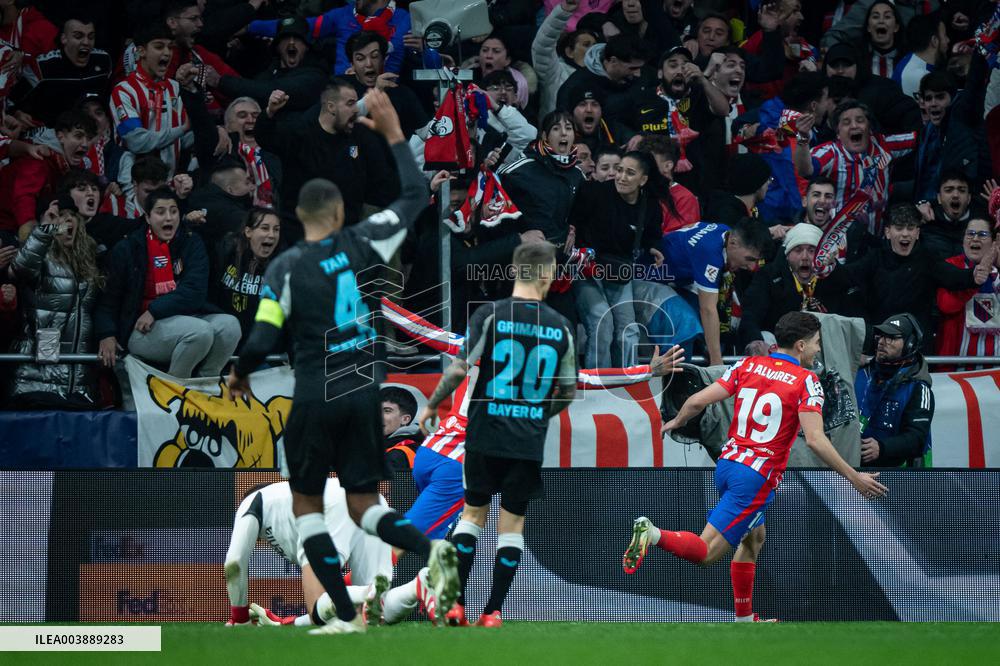 CALCIO - UEFA Champions League - Atletico Madrid vs Bayer Leverkusen