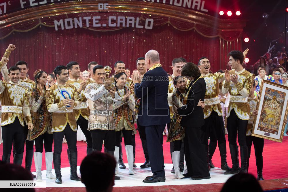 NO TABLOIDS: 47th International Circus Festival -Monaco