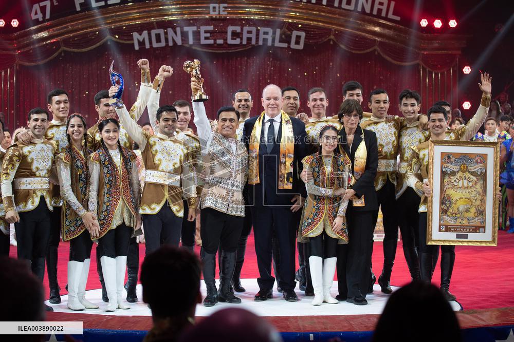 NO TABLOIDS: 47th International Circus Festival -Monaco