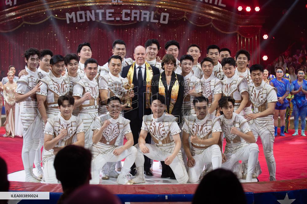 NO TABLOIDS: 47th International Circus Festival -Monaco