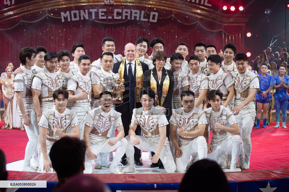 NO TABLOIDS: 47th International Circus Festival -Monaco