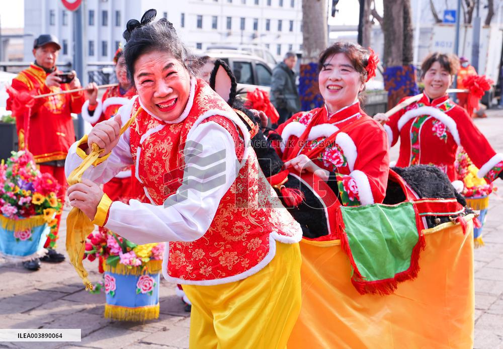 Spring Festival Folk Activity Performance