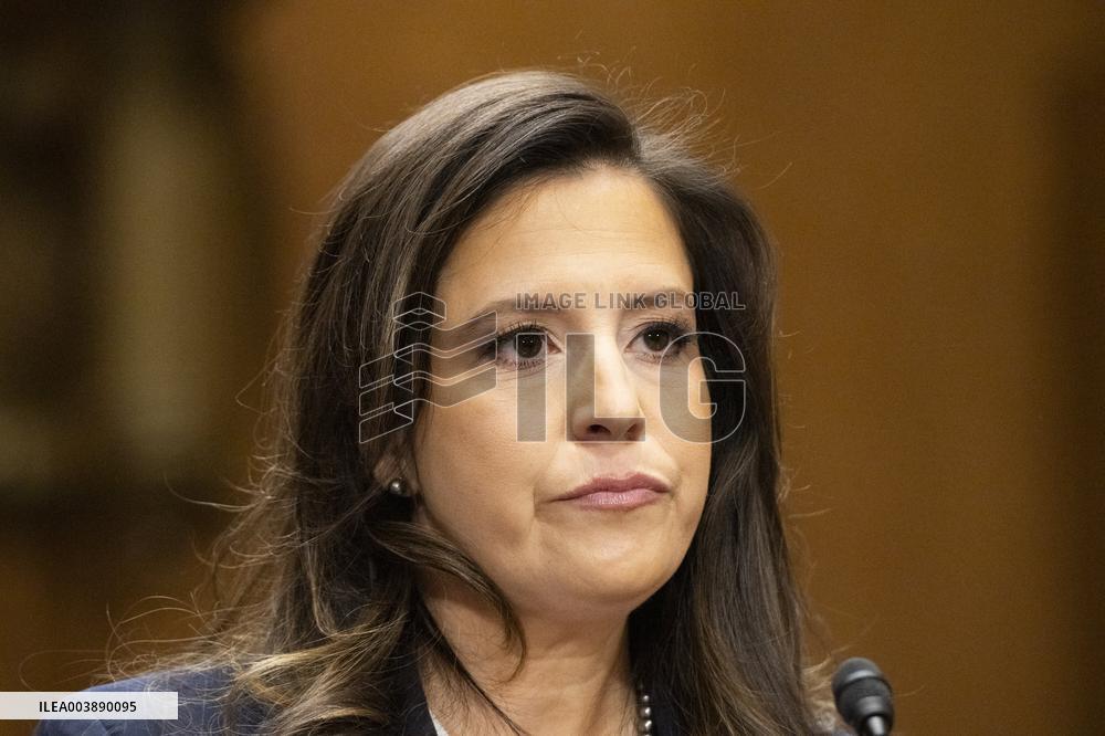 US Ambassador To The UN Elise Stefanik Confirmation Hearing - DC