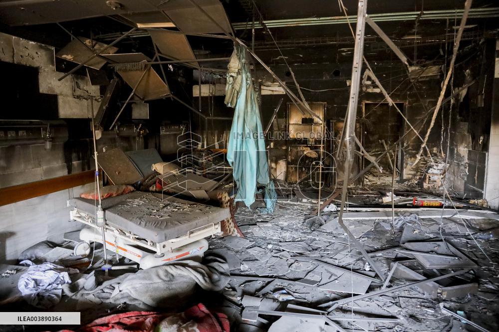Hospital Destroyed by Israeli Army - Gaza